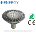 15W CER RoHs Shenzhen 3 Jahre Garantie dimmable 12V 240V eingebauter Fahrer Aluminiumgehäuse G53 GU10 AR111 LED-Scheinwerfer SMD